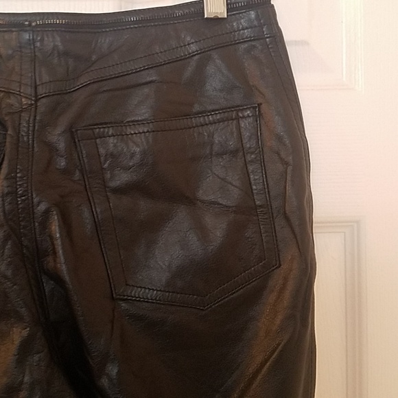 VINTAGE WILSON'S LEATHER PANTS. - Picture 6 of 8